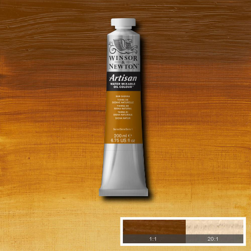 Image of Oljefärg (vattenlöslig) Artisan 200ml  Raw Sienna 552 S1 1537552 094376949872