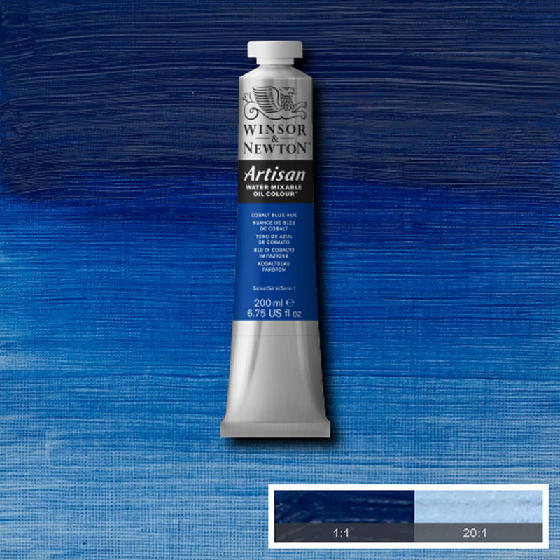 Image of Oljefärg (vattenlöslig) Artisan 200ml  Cobalt Blue Hue 179 S1 1537179 094376949896