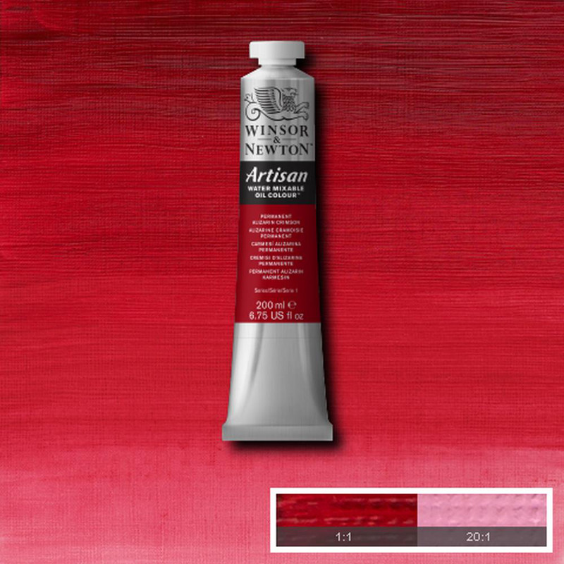 Image of Oljefärg (vattenlöslig) Artisan 200ml  Permanent Alizarin Crimson 468 * S1 1537468 094376949902