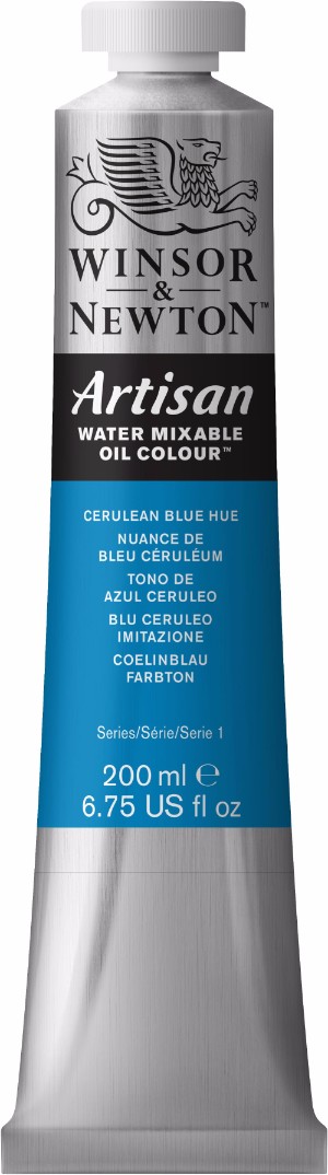 Image of Oljefärg (vattenlöslig) Artisan 200ml  Cerulean Blue Hue 138 S1 1537138 094376949940