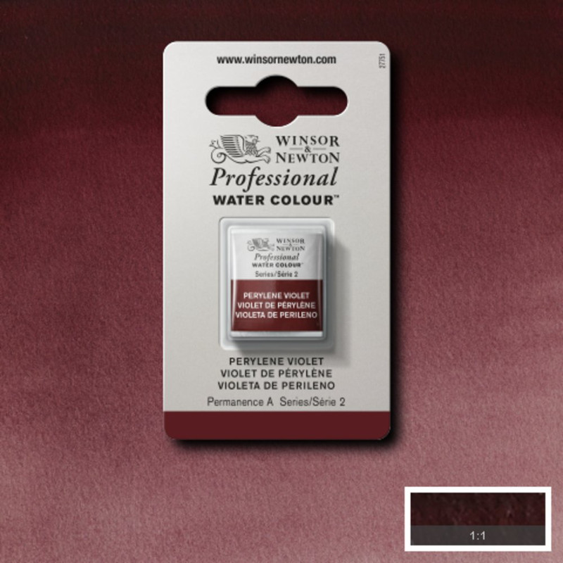 Image of Akvarellfärg Winsor & Newton Prof. 1/2-kopp  Perylene Violet  470 S2 101470 094376955408