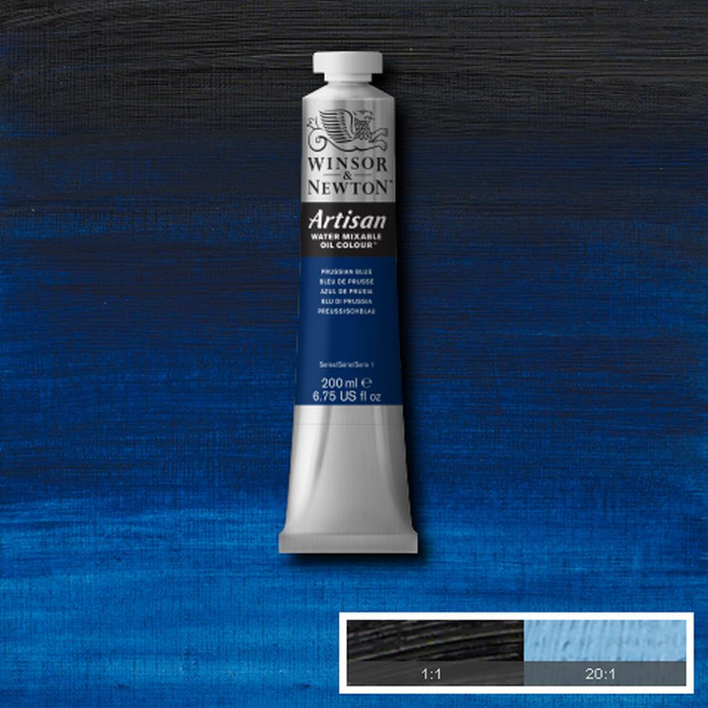 Image of Oljefärg (vattenlöslig) Artisan 200ml  Prussian Blue 538 S1 1537538 094376956900