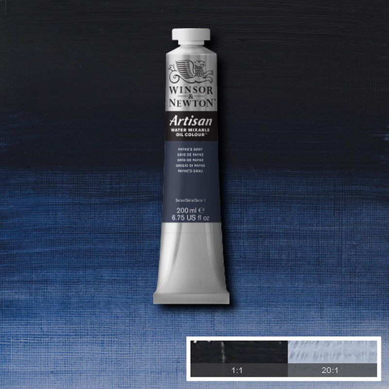 Image of Oljefärg (vattenlöslig) Artisan 200ml  Payne’s Gray 465 S1 1537465 094376956948