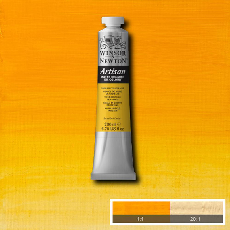 Image of Oljefärg (vattenlöslig) Artisan 200ml  Cadmium Yellow Hue 109 * S1 1537109 094376956986