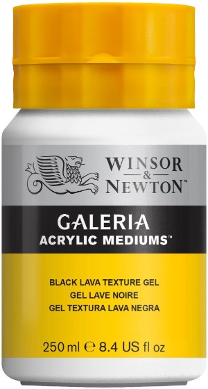 Image of Akrylmedium Galeria Texturgel sv.lava 250 ml Black Lava Texture Gel 3040812 094376968804