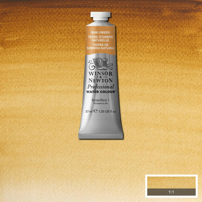 Image of Akvarellfärg Winsor & Newton Prof. 37ml  Raw Umber  554 (3F) * S1 114554 094376970180