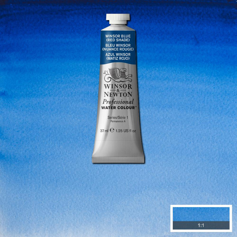 Image of Akvarellfärg Winsor & Newton Prof. 37ml  Winsor blue red shade 707 (3F) 114709 094376970234