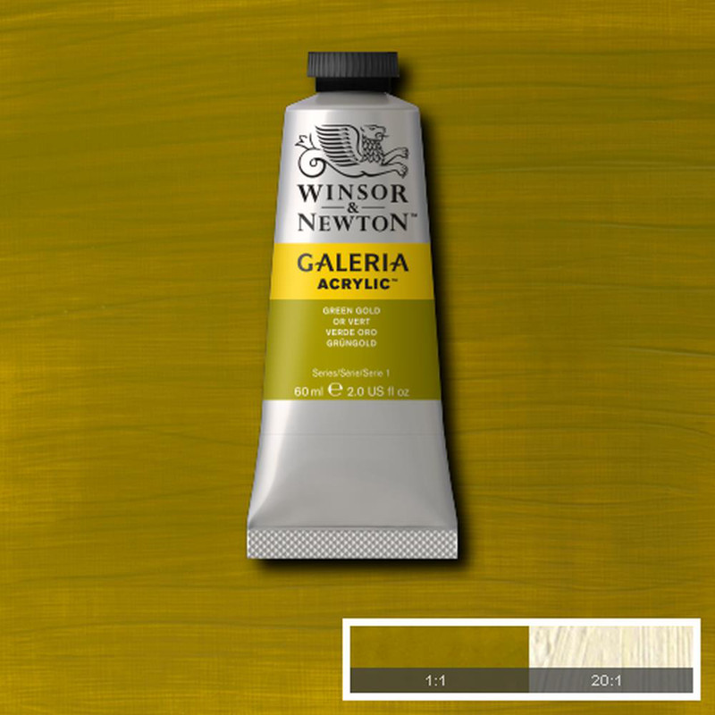Image of Akrylfärg Galeria 60ml  Green Gold 294 (3F) 2120294 094376971507