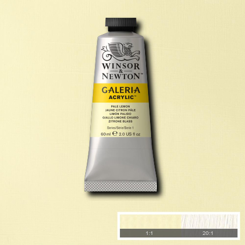 Image of Akrylfärg Galeria 60ml  Pale Lemon 434 (3F) 2120434 094376971521