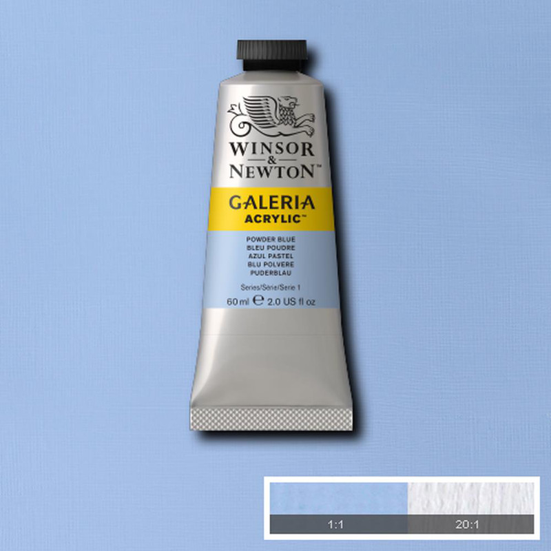 Image of Akrylfärg Galeria 60ml  Powder Blue 446 (3F) 2120446 094376971552