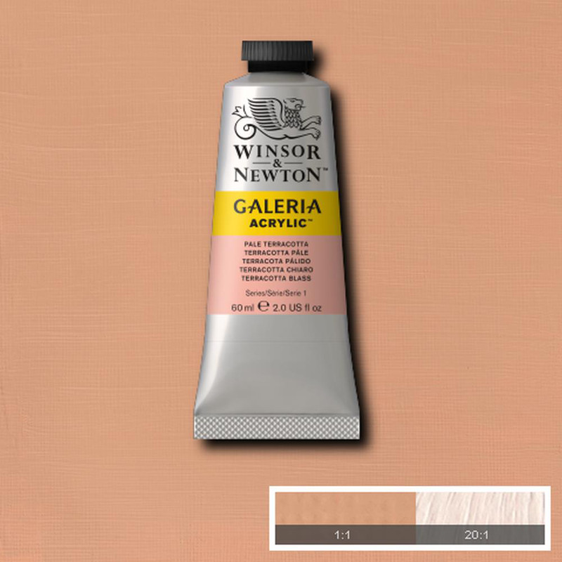 Image of Akrylfärg Galeria 60ml  Pale Terracotta  437 (3F) 2120437 094376971583
