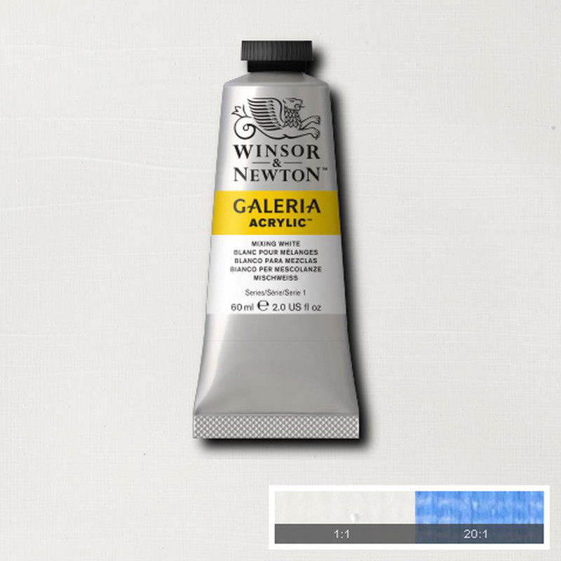 Image of Akrylfärg Galeria 60ml  Mixing White 415 (3F) 2120415 094376971606