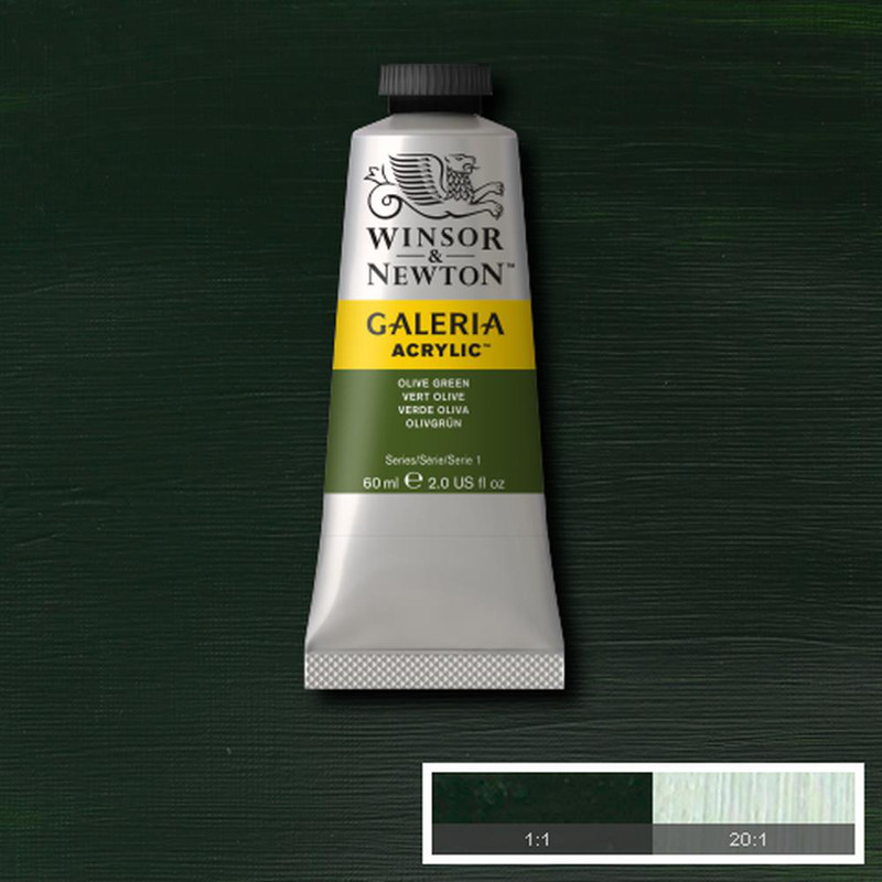 Image of Akrylfärg Galeria 60ml  Olive Green 447 (3F) 2120447 094376971620