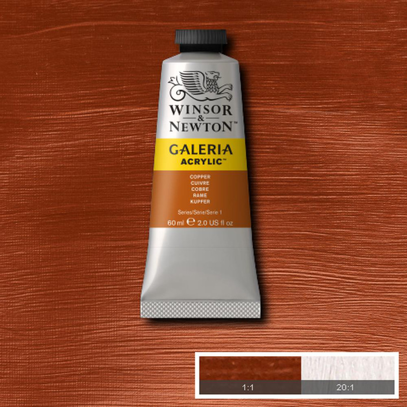 Image of Akrylfärg Galeria 60ml  Copper 214 (3F) 2120214 094376971637