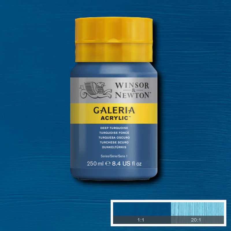 Image of Akrylfärg Galeria 250ml  Deep Turquoise  232 2137232 094376971873