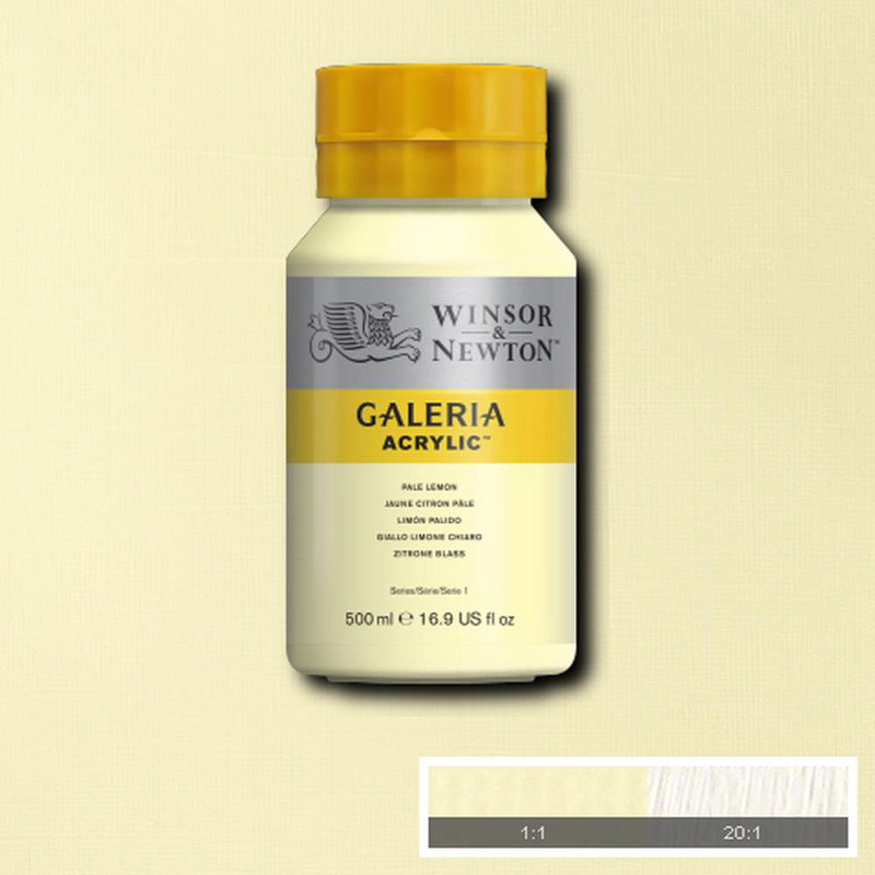 Image of Akrylfärg Galeria 500ml  Pale Lemon  434 2150434 094376971972