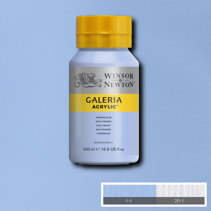 Image of Akrylfärg Galeria 500ml  Powder Blue  446 2150446 094376972009