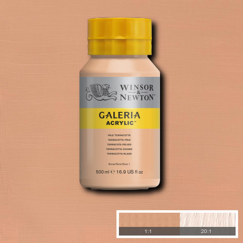 Image of Akrylfärg Galeria 500ml  Pale Terracotta  437 2150437 884955101919