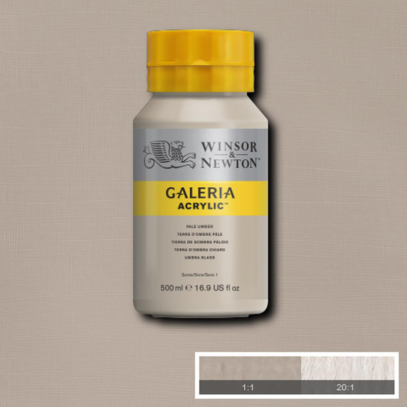 Image of Akrylfärg Galeria 500ml  Pale Umber  438 2150438 094376972047