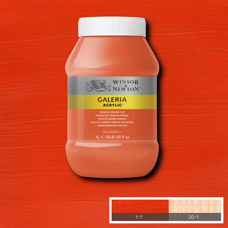 Image of Akrylfärg Galeria 1 liter  Cadmium orange hue 090 2154090 094376984880
