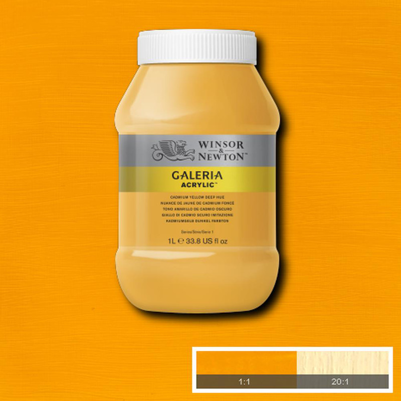 Image of Akrylfärg Galeria 1 liter  Cadmium yellow deep hue 115 * 2154115 094376984897