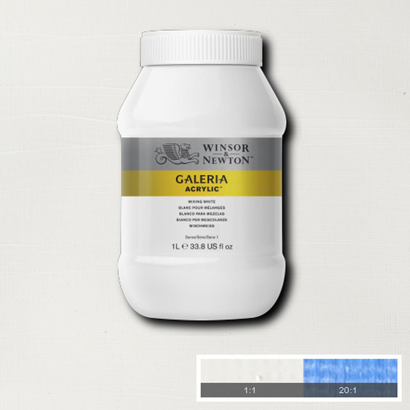 Image of Akrylfärg Galeria 1 liter  Mixing white 415 2154415 094376984934