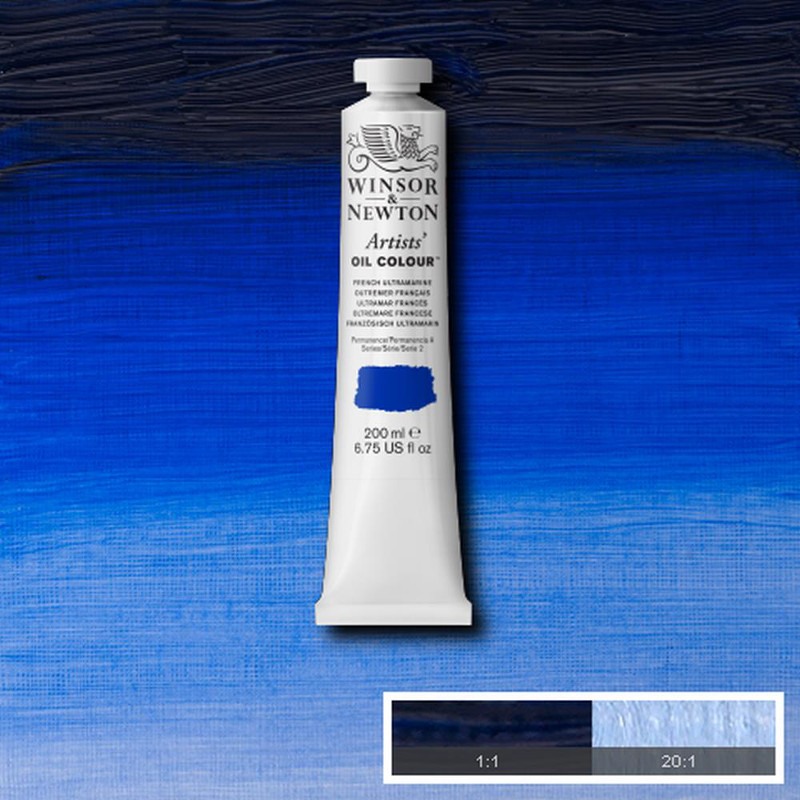 Image of Oljefärg Winsor & Newton Artist 200ml  French ultramarine 263 * S2 1237263 094376985603