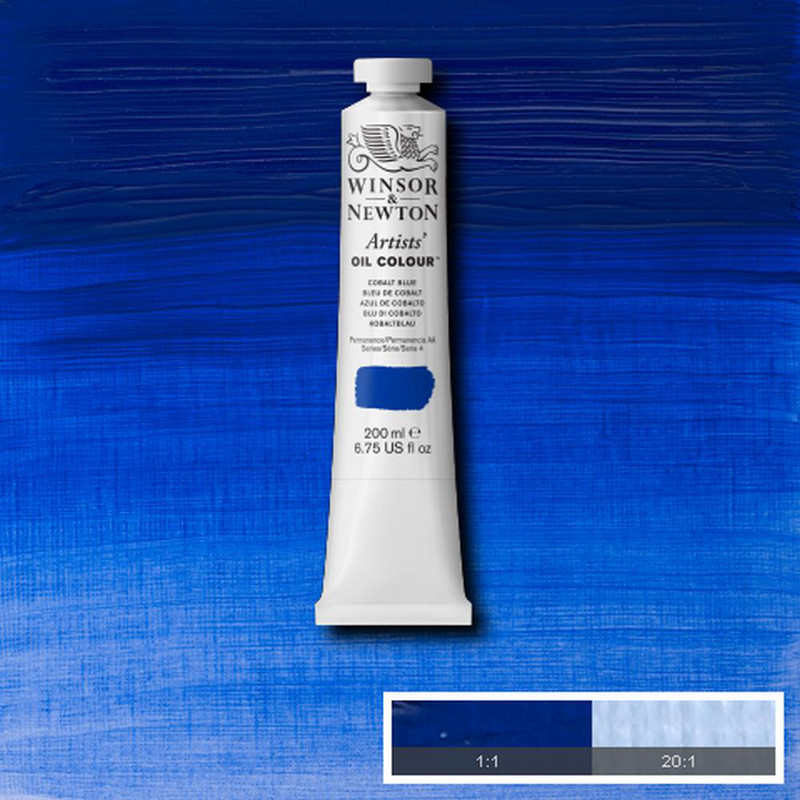 Image of Oljefärg Winsor & Newton Artist 200ml  Cobalt Blue 178 S4 1237178 094376985719