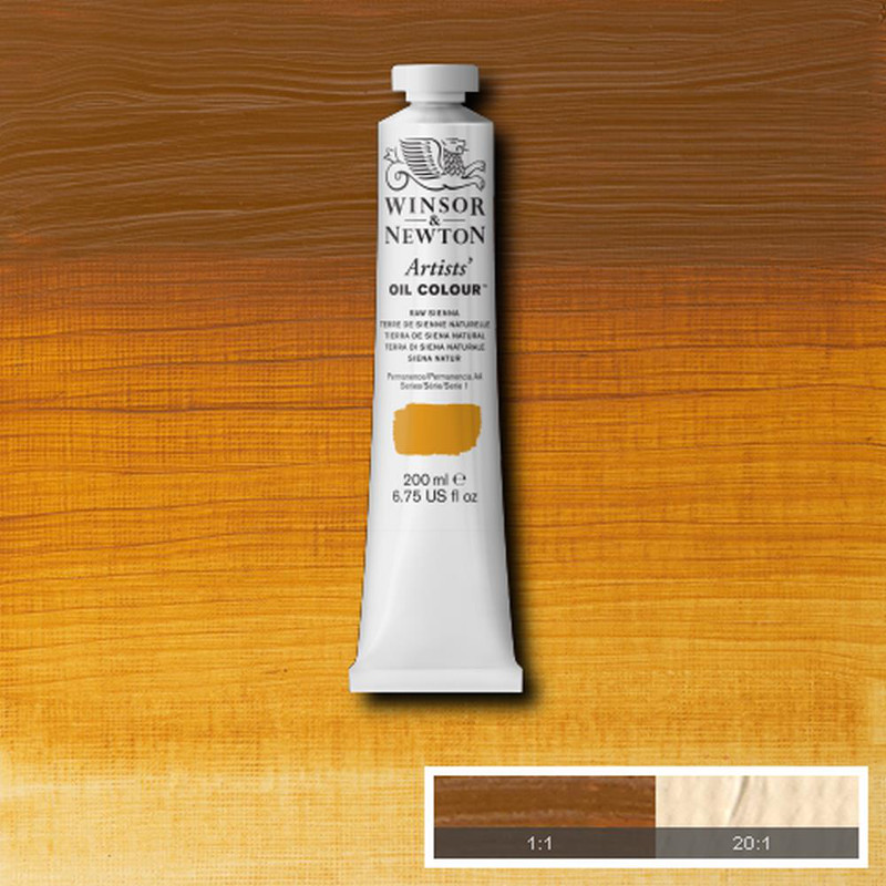 Image of Oljefärg Winsor & Newton Artist 200ml  Raw sienna 552 S1 1237552 094376985726