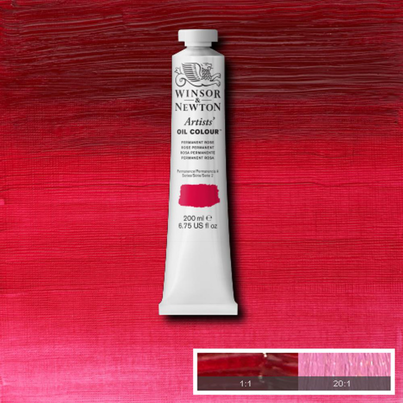 Image of Oljefärg Winsor & Newton Artist 200ml  Permanent rose 502 * S2 1237502 094376985764