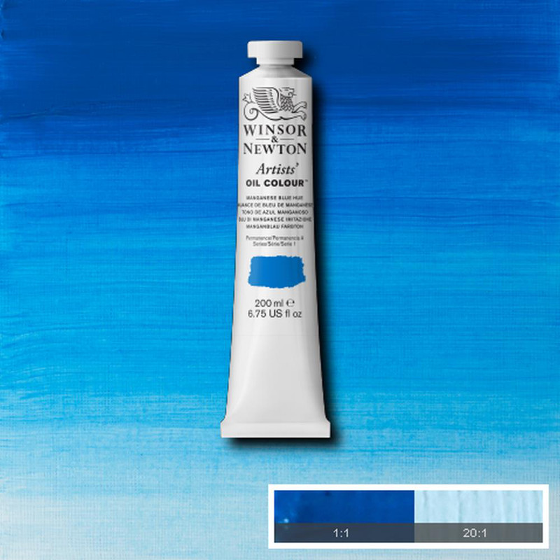 Image of Oljefärg Winsor & Newton Artist 200ml  Manganese blue hue 379 S1 1237379 094376985832