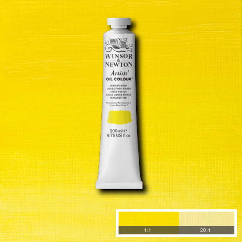 Image of Oljefärg Winsor & Newton Artist 200ml  Winsor lemon 722 * S2 1237722 094376985948
