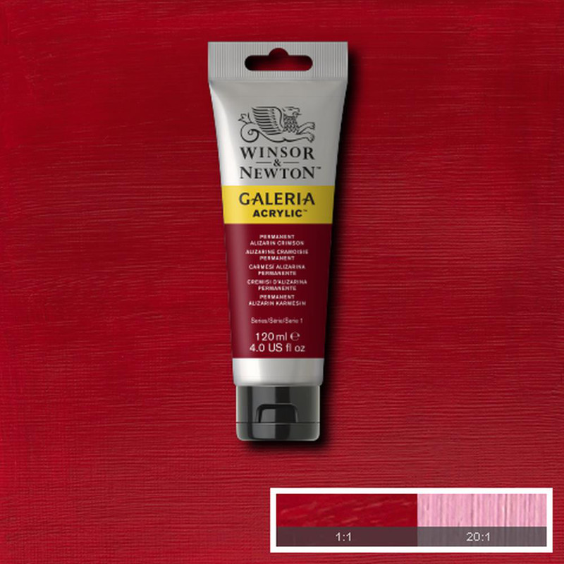 Image of Akrylfärg Galeria 120ml  Permanent Alizarin Crimson 466 2131466 094376986570