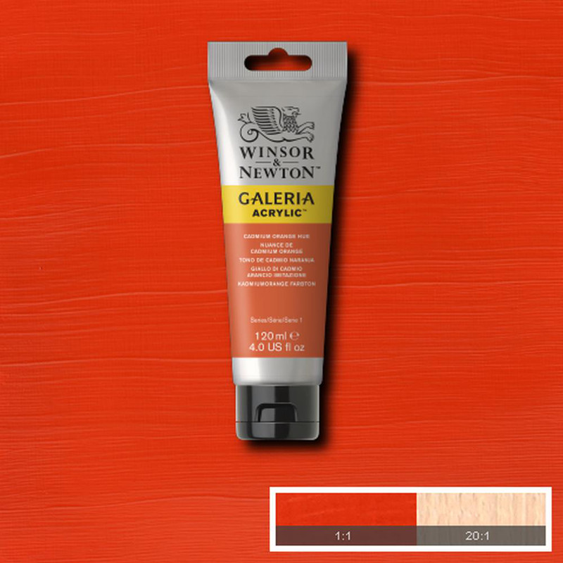 Image of Akrylfärg Galeria 120ml  Cadmium orange hue 090 2131090 094376986617