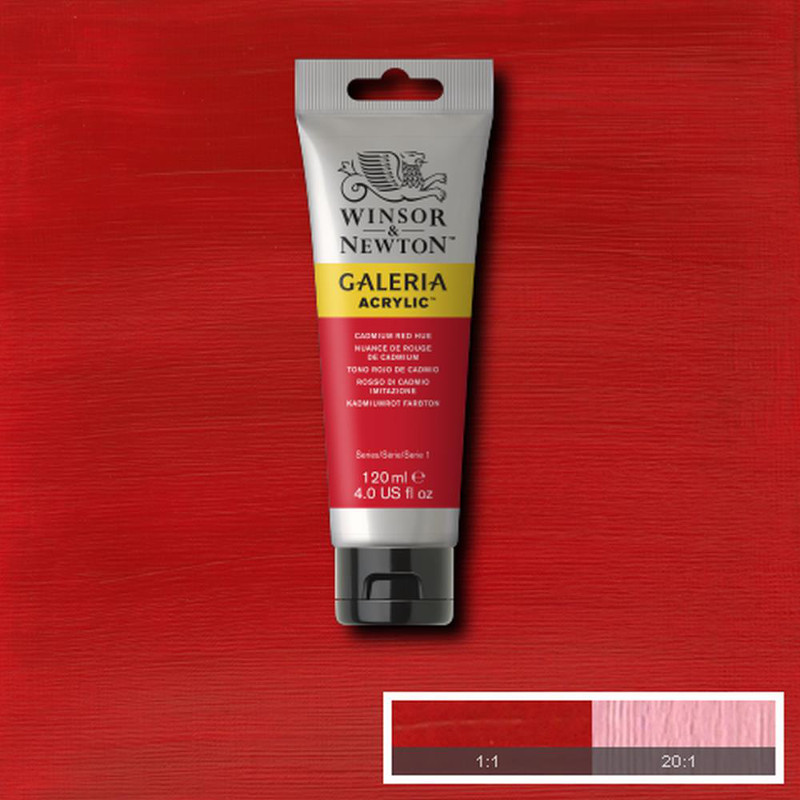 Image of Akrylfärg Galeria 120ml  Cadmium red hue 095 2131095 094376986624