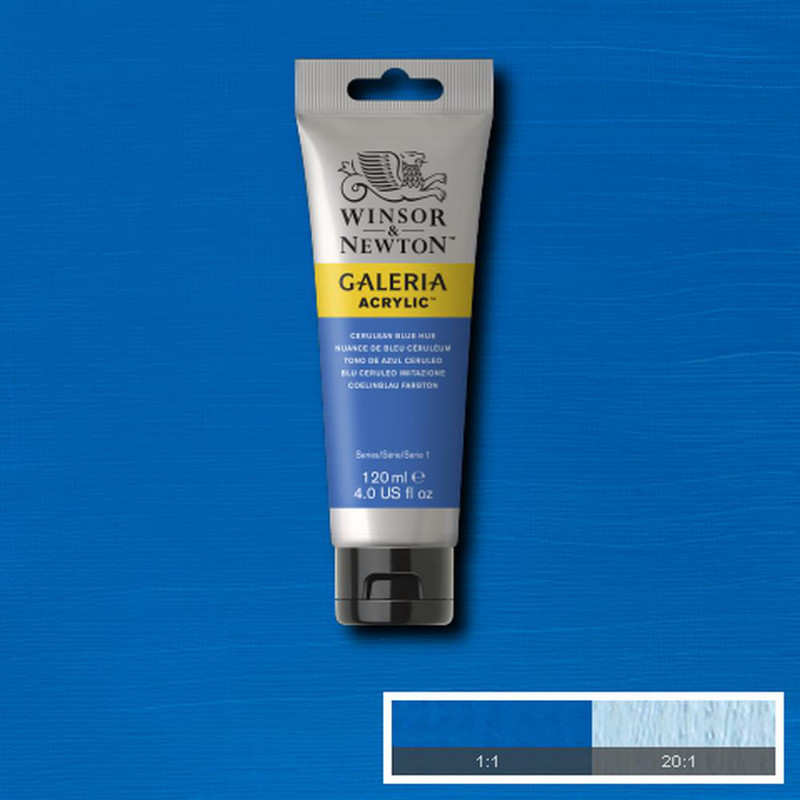 Image of Akrylfärg Galeria 120ml  Cerulean blue hue 138 2131138 094376986648