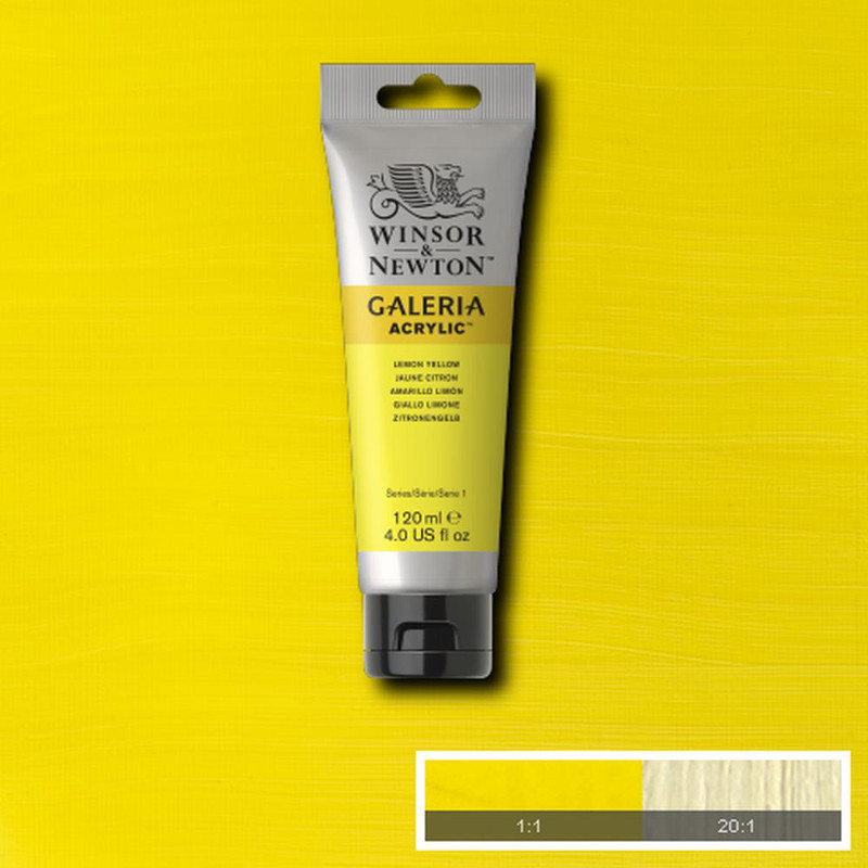 Image of Akrylfärg Galeria 120ml  Lemon yellow 346 2131346 094376986679
