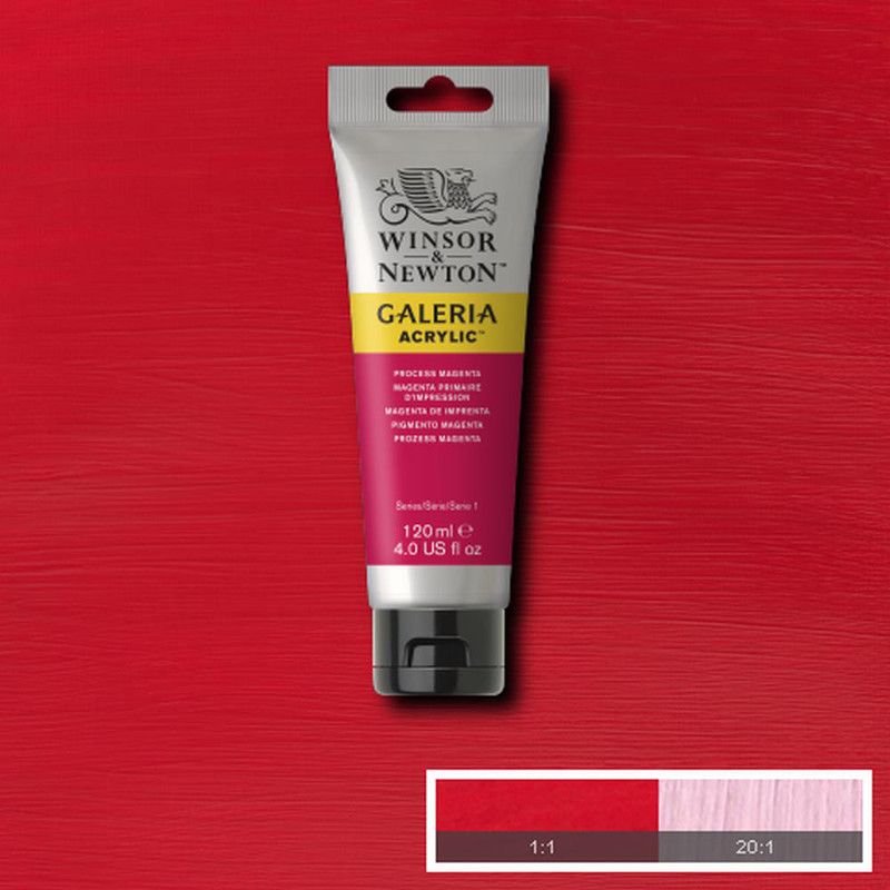 Image of Akrylfärg Galeria 120ml  Process magenta 533  * (3F) 2131533 094376986730