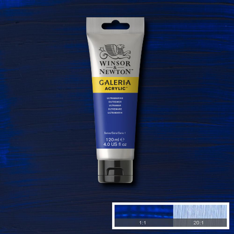 Image of Akrylfärg Galeria 120ml  Ultramarine 660  * 2131660 094376986778