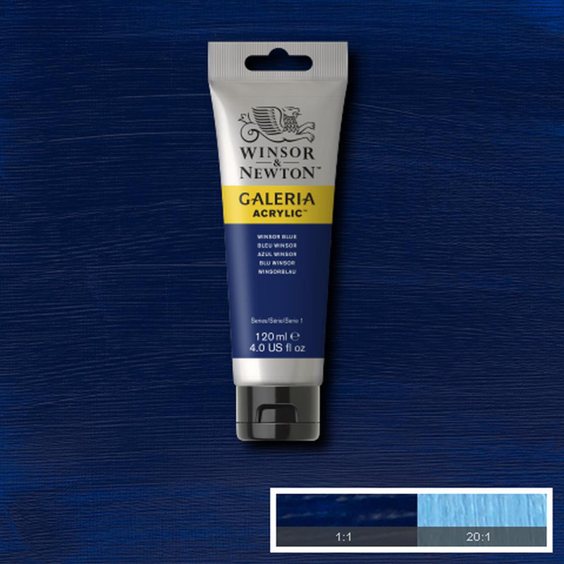 Image of Akrylfärg Galeria 120ml  Winsor blue 706 2131706 094376986785