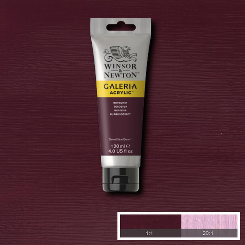 Image of Akrylfärg Galeria 120ml  Burgundy   075 2131075 094376986815