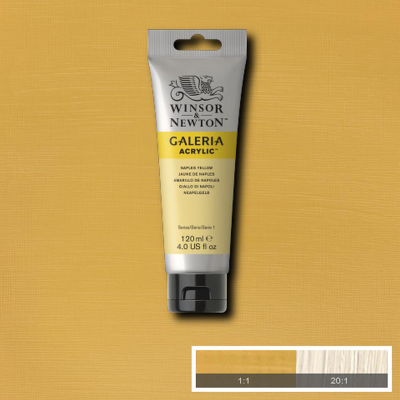 Image of Akrylfärg Galeria 120ml  Naples yellow 422 2131422 094376986891