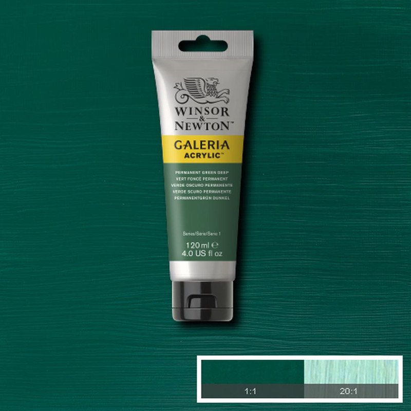 Image of Akrylfärg Galeria 120ml  Permanent green deep 482 2131482 094376986990