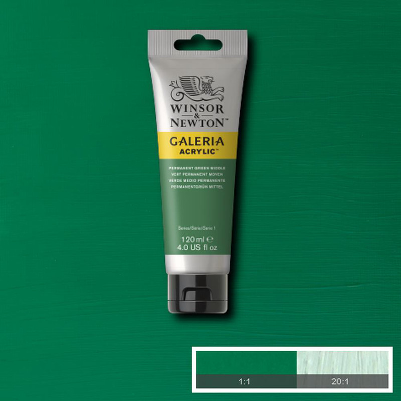 Image of Akrylfärg Galeria 120ml  Permanent green middle 484 2131484 094376987003