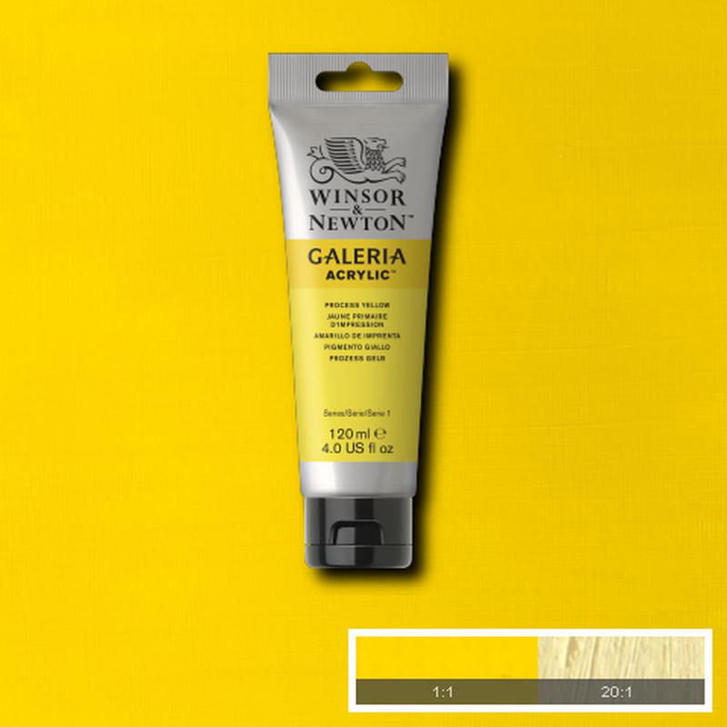 Image of Akrylfärg Galeria 120ml  Process yellow 537 2131537 094376987034