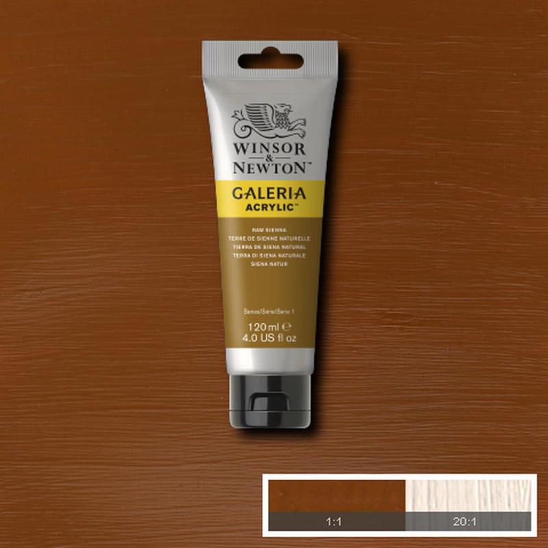 Image of Akrylfärg Galeria 120ml  Raw sienna 552  * 2131552 094376987041