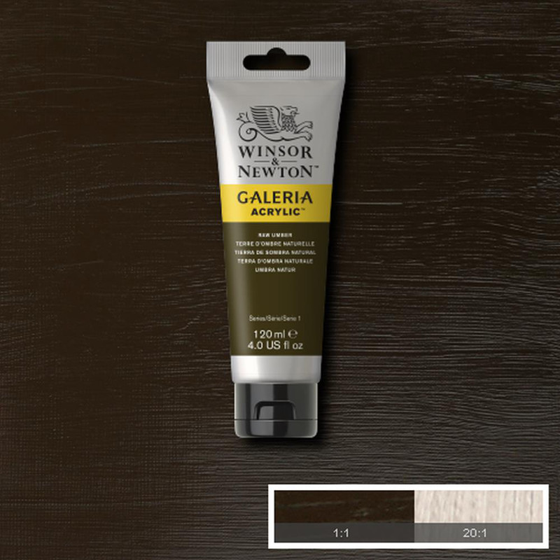 Image of Akrylfärg Galeria 120ml  Raw umber 554  * 2131554 094376987058