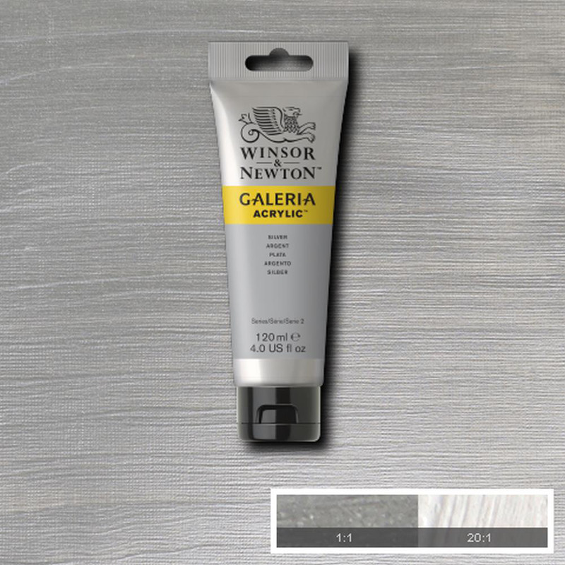 Image of Akrylfärg Galeria 120ml  Silver 617 2131617 094376987065