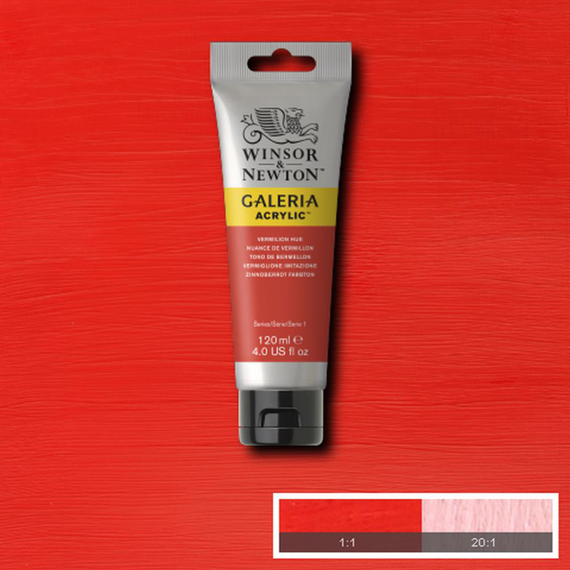 Image of Akrylfärg Galeria 120ml  Vermilion hue 682  * 2131682 094376987089