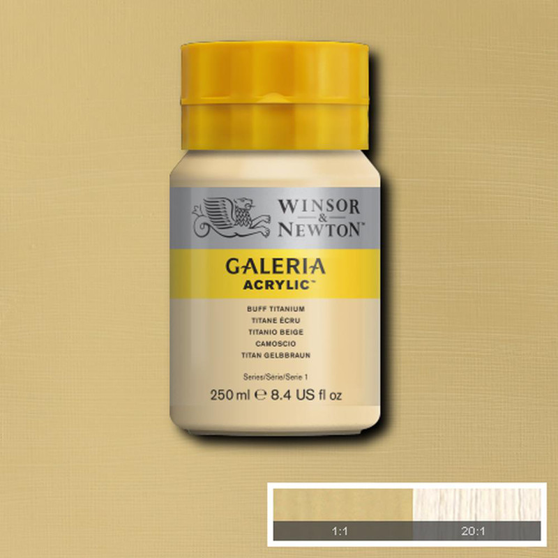 Image of Akrylfärg Galeria 250ml  Buff Titanium 060 2137060 094376987102